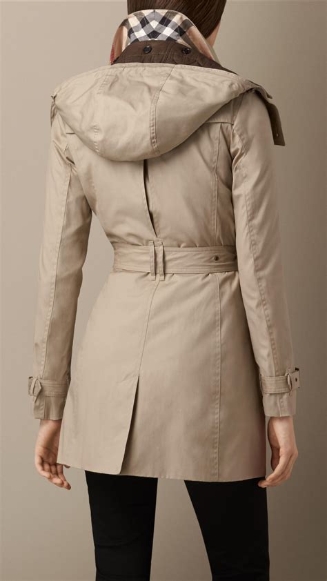 burberry trench with hood|Burberry full length trench coat.